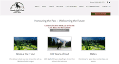 Desktop Screenshot of golffernie.com